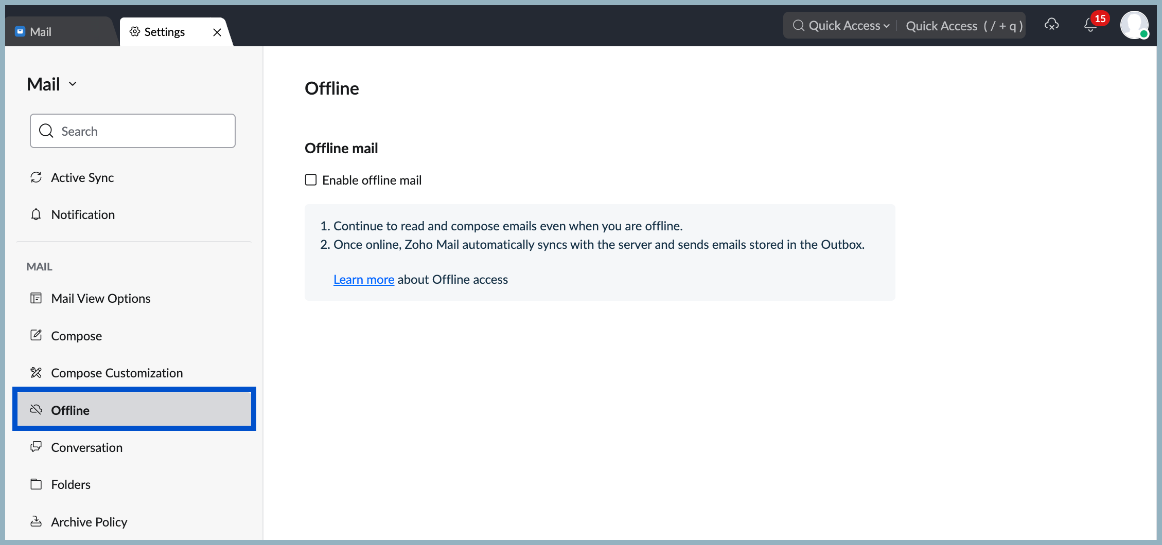 Zoho Mail